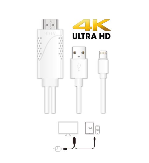 Digivolt cable mhl hdmi para iphone con carga cb-8275 - CB-8275