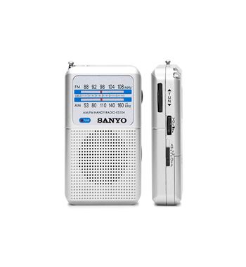 Sanyo radio am/fm a pilas mini ks-104 - KS-104