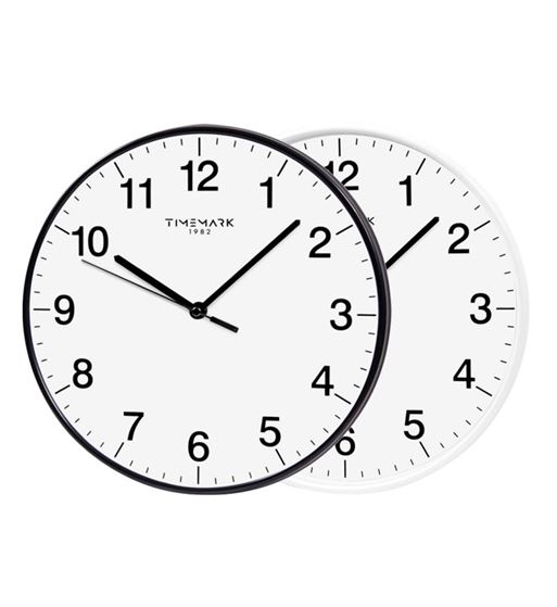Timemark reloj de pared redondo 30 cm marco fino cl-244 - CL-244
