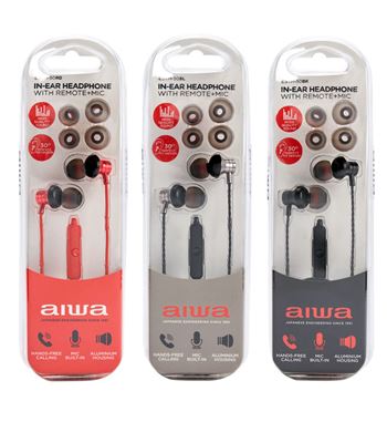Aiwa auricular estéreo con multicontrol y micrófono estm-50 - ESTM-50_B05