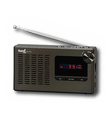 Sami radio digital multimedia superbass sleep usb/microsd led rs-12106 - RS-12106