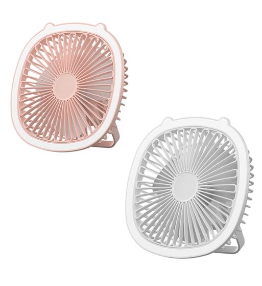 Ventilador escritorio recargable con luz 15115 - 15115_1