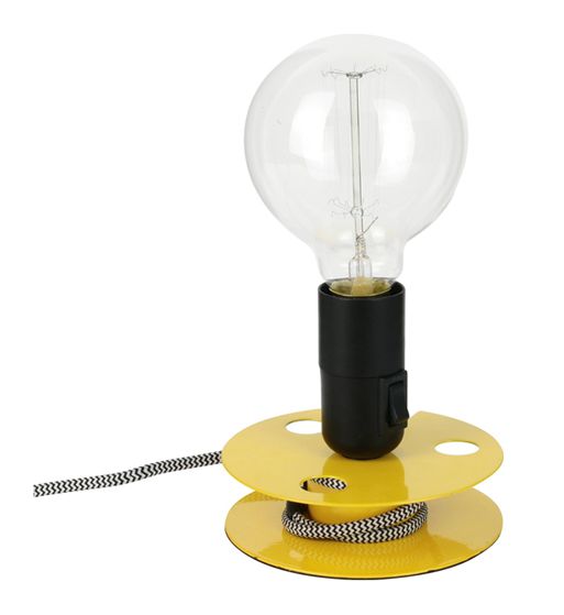 Lámpara decorativa bobina amarilla 7003 - 7003