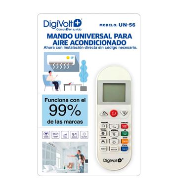 Digivolt mando universal aire acondiciondo un-56 - UN-56_B00