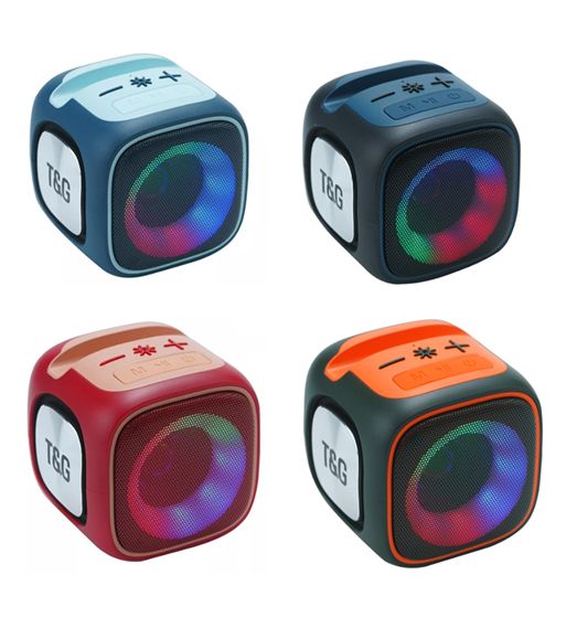 Altavoz bluetooth portátil manos libres ts/usb con iluminación rgb tg-359 - TG-359