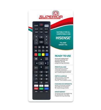 Superior mando universal smart tv para hisense suptrb028 sp008 - SP008