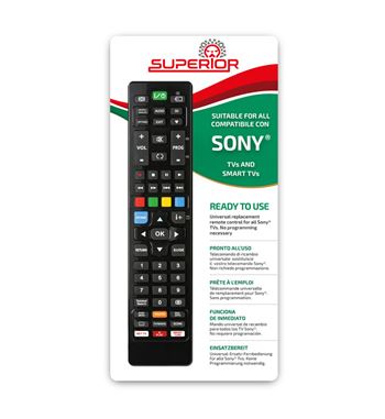 Superior mando universal smart tv para sony suptrb005 sp339 - SP339