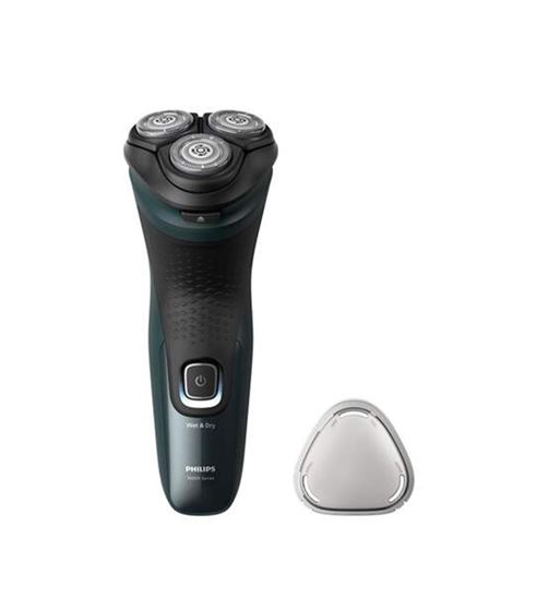 Philips afeitadora recargable 45 min cabezales 4d seco y mojado x-3052 - X-3052