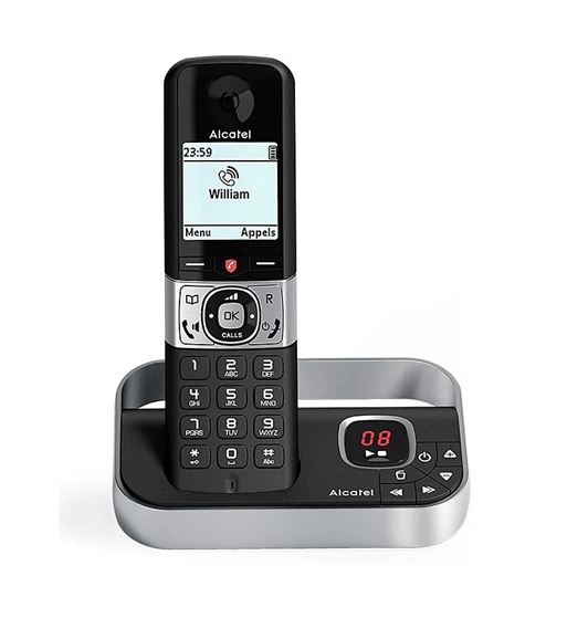 Alcatel teléfono inalámbrico con contestador y bloqueo de llamadas f-890 - F-890