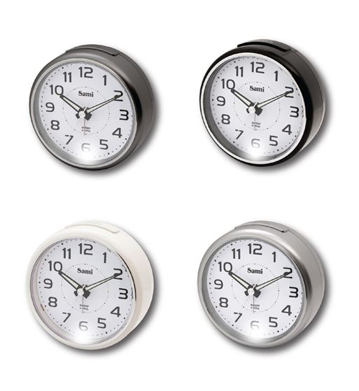 Sami despertador mediano silencioso luz led blanca s-9994 - S-9994
