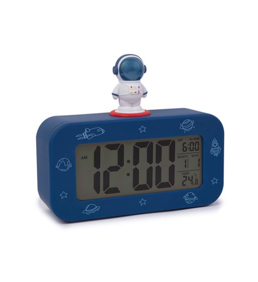 Timemark despertador digital infantil astronauta azul cl-apolo - CL-APOLO
