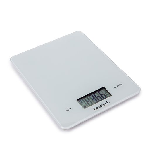 Kooltech báscula de cocina 5 kg plataforma vidrio táctil clase-g - CLASE-G