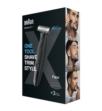Braun afeitadora barba, pelo, bigote, lámina metálica, series x xt-3100 - XT-3100_A