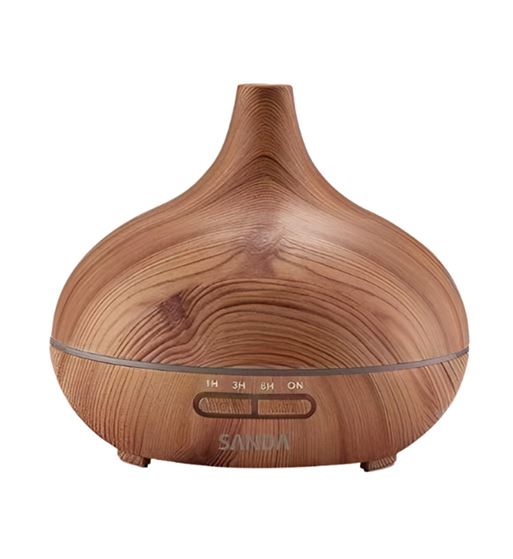Sanda humidificador difusor aromático luz led 500ml c/temporizador sd-6417 - SD-6417
