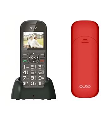 Qubo teléfono móvil senior 1.77" dual sim ram 32mb d-1803 - D-1803