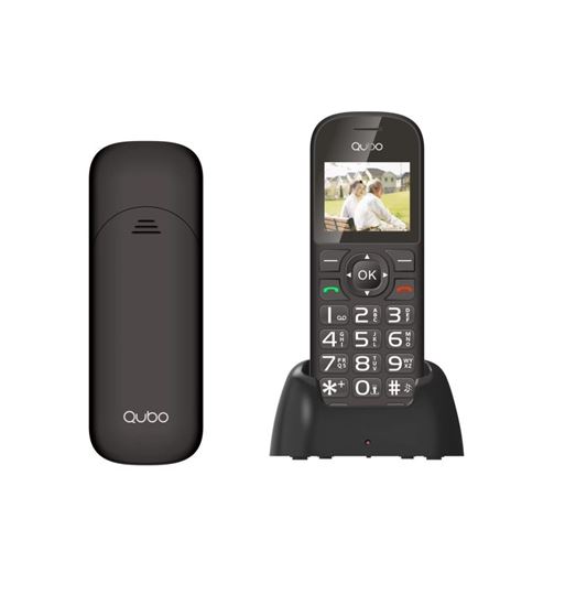 Qubo teléfono móvil senior 1.77" dual sim ram 32mb d-1803 - D-1803N