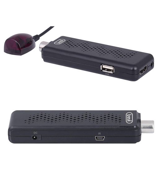 Trevi mini tdt stick hdmi scart digital dvb-t2 hevc h.265 he-3361 - HE-3361_1