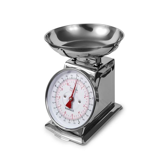 Kooltech bascula para cocina acero inoxidable analógico clase-1 - CLASE-1