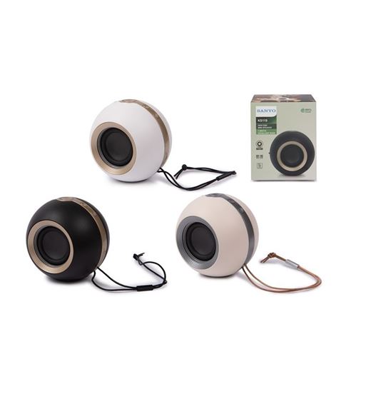 Sanyo altavoz mini bluetooth 7w ipx6 fm tws ks-119 - KS-119