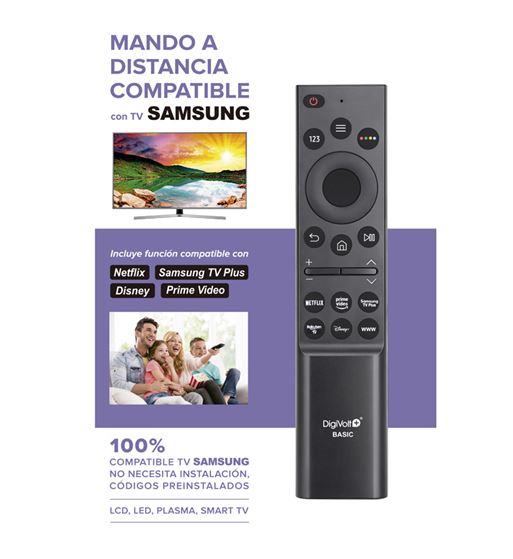 Digivolt mando universal compatible con samsung smart tv sa-60 - SA-60