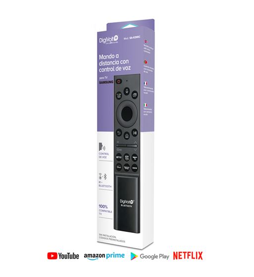 Digivolt mando smart tv compatible c/ samsung control voz bt sa-63 - SA-63