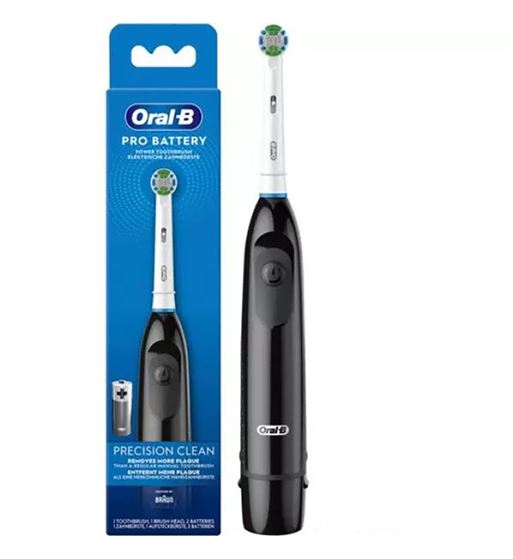 Oral-b cepillo dental eléctrico a pilas cerdas suaves db-5010 - DB-5010_B.