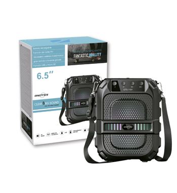 Greatnice altavoz inalámbrico 6.5" recargable con correa gts-1191 - GTS-1191