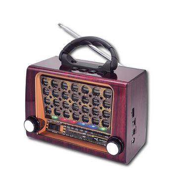 Sami radio clásica ac/dc 3 bandas luz disco, bt, aux, micro sd rs-11817 - RS-11817