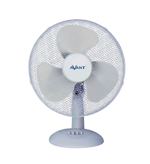 Avant ventilador sobremesa 30cm 12" 30w 3 velocidades silencioso av-7708 - AV-7708