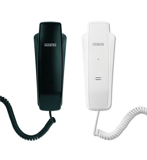 Alcatel teléfono fijo pared toma auricular blanco temporis 10 t-10 - T-10_
