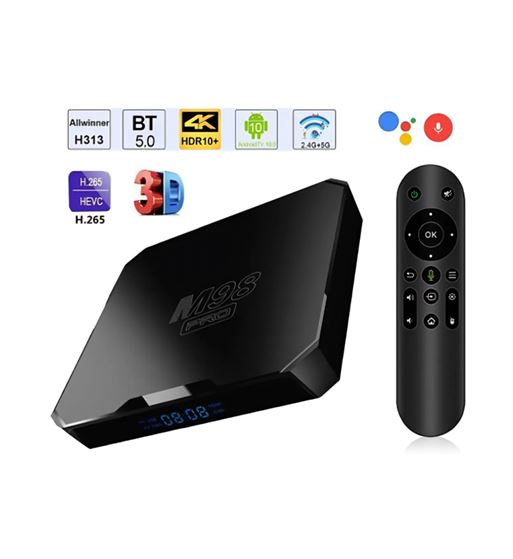 Android box tv 4k 2gb + 16gb m89 chromecast aistente google lyjp752 - LYJP752