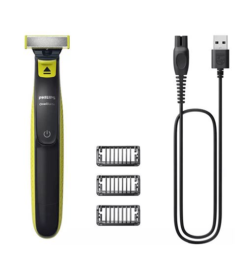 Philips afeitadora recortadora recargable one blade 3 en 1 qp-2724 - QP-2724