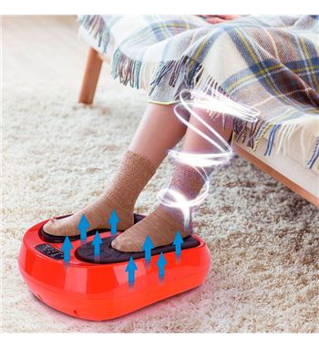 Silvano masajeador vibrador piernas 30w pantalla táctil led c/ mandovbm-340 - VBM-340_3