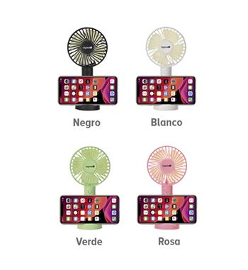 Digivolt ventilador mini de mano recargable 3 velocidades vt-6220 - VT-6220_2