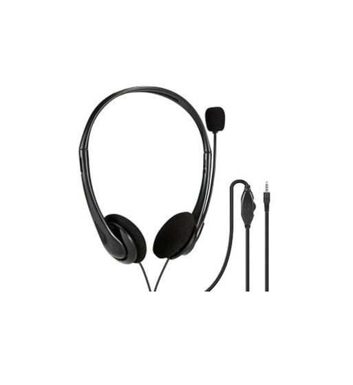 Fiesta auriculares + micrófono pc con micrófono y control de vol. fh-2010 - FH-2010