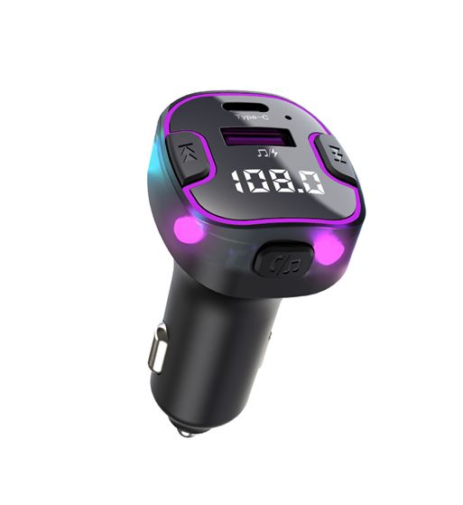 Pro stima transmisor bt coche usb + tipo c 15w 3.1a carga rapida sfm-a304 - SFM-A304