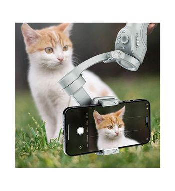 Estabilizador gimbal m01 de 3 ejes c/ luz de relleno c/ trípode fsd1662 - FSD1662_2