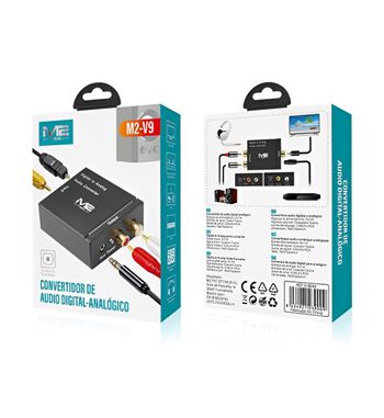 M2 tec convertidor audio digital a analógico v-8043 - V-8043_2