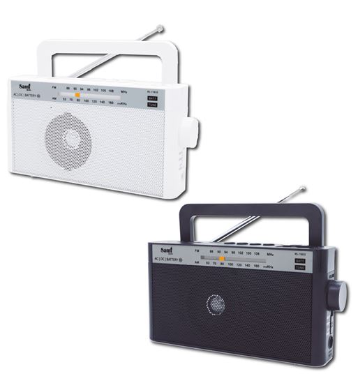 Sami radio ac/dc 2 bandas recargable función bt puerto usb/microsd rs-11833 - RS-11833