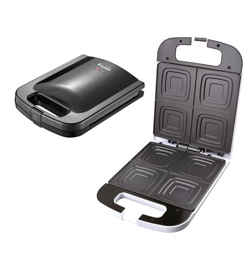 Comelec sandwichera 4 rebanadas 1200w sa-1208 - SA-1208-1