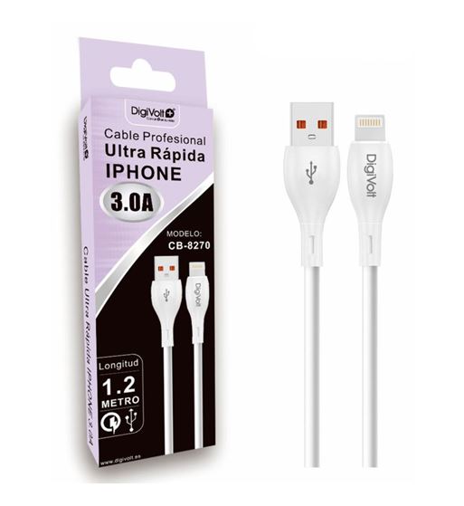 Digivolt cable iphone profesional ultra rápido 3.0 a cb-8270 - CB-8270