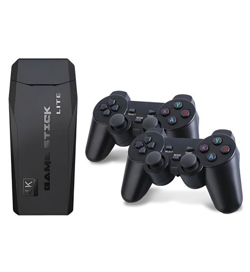 Consola juegos retro portátil 2 mandos stick lite 4k ultra hd gm112 - GM112_1