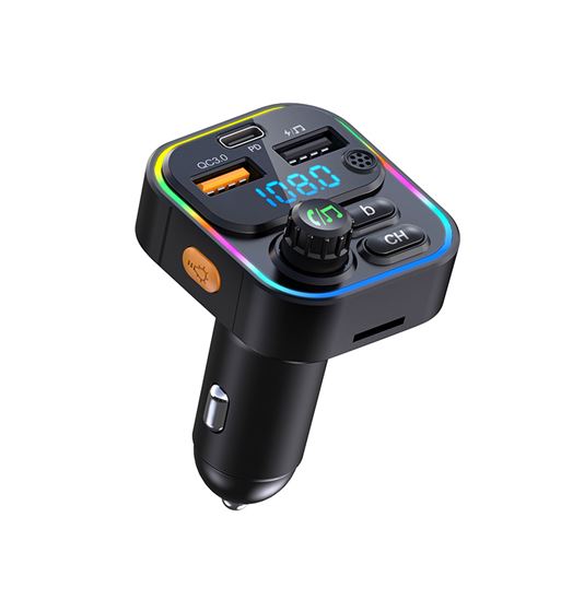 Pro stima transmisor bt coche 2 usb + tipo c 20w 3.0a carga rapida sfm-260 - SFM-260