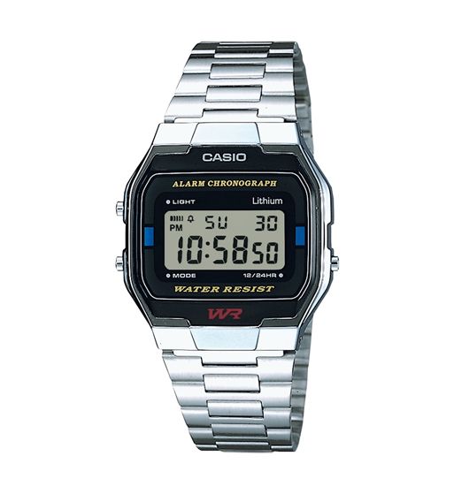 A-163w casio reloj plateado - A163WA-1Q_1