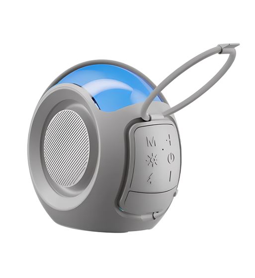 Altavoz inalám. portátil tws heavy bass rgb 4h bt 5.4 sonido 360º bass-09 - BASS-09