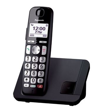 Panasonic teléfono inalámbrico tecla grande kx-tge250 - KX-TGE250
