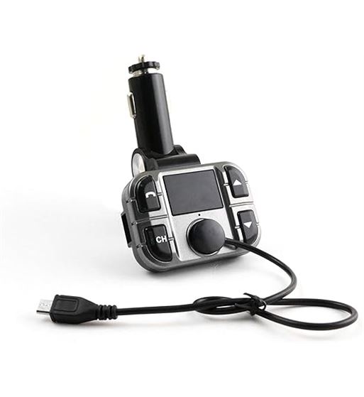 Omega transmisor de bluetooth coche con mando pantalla lcd outf28 - OUTF28_B