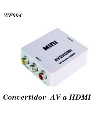 Convertidor mini - av a hdmi wf004 - WF004