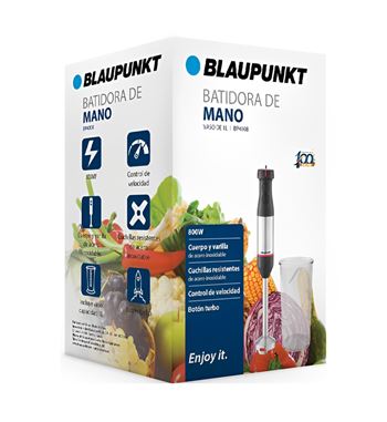 Blaupunkt batidora de mano 800w acero inox. botón turbo bp-4008 - BP-4008_2
