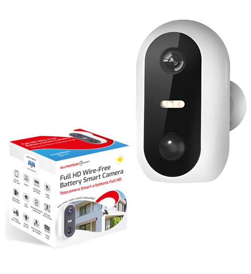 Superior cámara seguridad smart exterior inalámbrica 1920*1080p supicm004 - SUPICM004